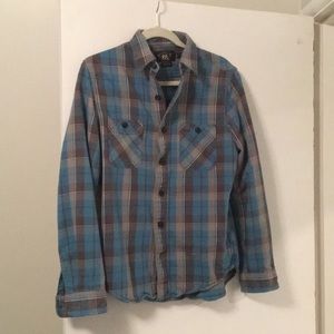 RRL men’s small flannel
